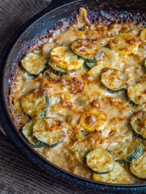 Summer Squash Gratin – 12 Tomatoes Zucchini And Squash Au Gratin, Keto Squash Au Gratin, Yellow Squash Gratin, Cheesy Summer Squash Casserole, Summer Squash Gratin, Summer Squash Casserole, Summer Squash Recipes, Southern Dishes, Summer Squash