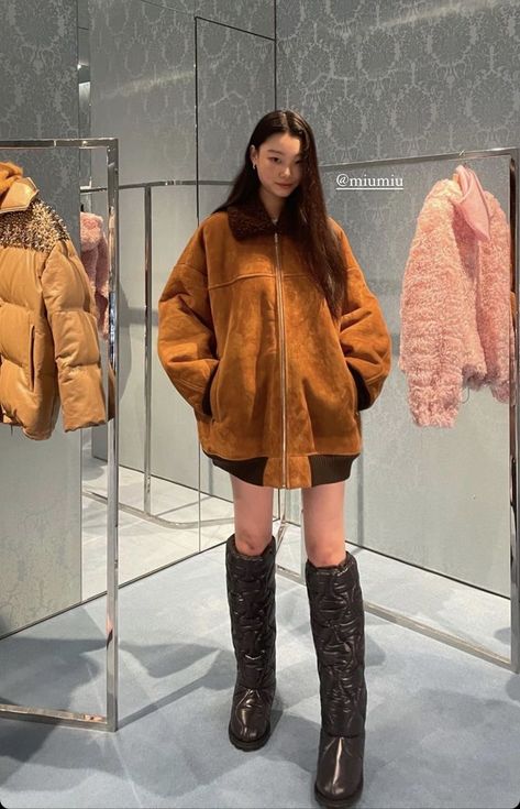 yoon young bae x miu miu fw21 Clothes In Japanese, Miumiu Dress, Yoon Young Bae, Miu Miu Dress, Bella Hadid Outfits, T Dress, Casual Day Dresses, Luxury Outfits, Alternative Fashion