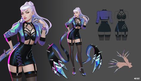 Jason Chan on Twitter: "Concepts and expression studies for Evelynn. 😈 #EVELYNN #KDA… " Evelyn Kda Fanart, Kda League Of Legends Evelynn, Kda All Out Evelynn, Kda Fanart, League Of Legends Personajes, Hyanna Natsu, Jason Chan, Evelynn League Of Legends, Drawing Cartoon Faces