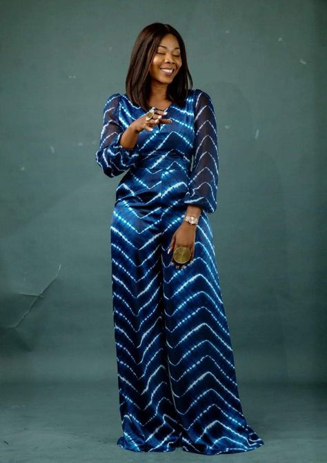 2piece Outfits Pants Chiffon, Chiffon Jumpsuits For Women, 2piece Outfits, Chic Dress Classy, African Print Dress Designs, African Maxi Dresses, African Fashion Women Clothing, Chiffon Fashion