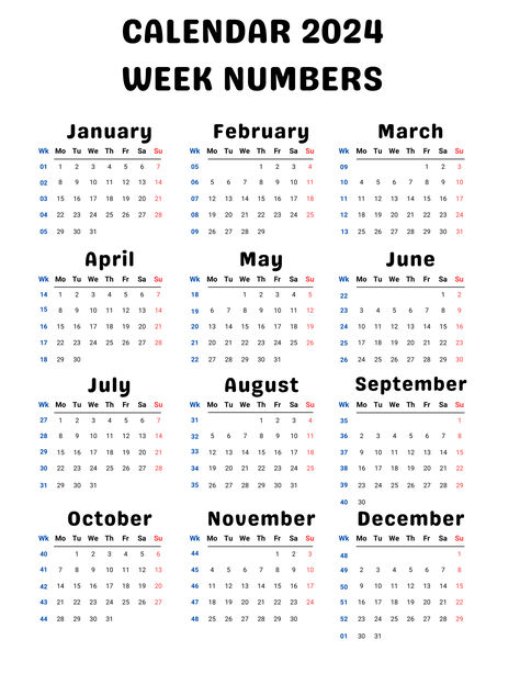 2024 Minimalist Year Calendar with Week Numbers Qty 1 downloads Letter Size (8.5 x 11 in) Monday Start Calendar With Week Numbers, 2024 Minimalist, Bu Jo, Nct Jungwoo, Calendar Numbers, Minimalist Calendar, Bujo Ideas, Year Calendar, Calendar 2024