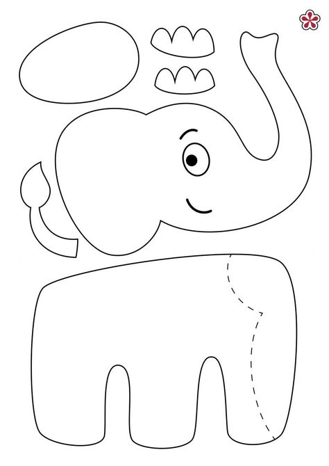 E is For Elephant… And Many Other Things Themed-Craft | TeachersMag.com E Is For Elephant Craft Template, Elephant Art And Craft, Elephant Preschool Craft, E For Elephant Craft, E Crafts Preschool, E Is For Craft, Letter E Crafts For Toddlers, E Is For Elephant Craft, Preschool Elephant Crafts