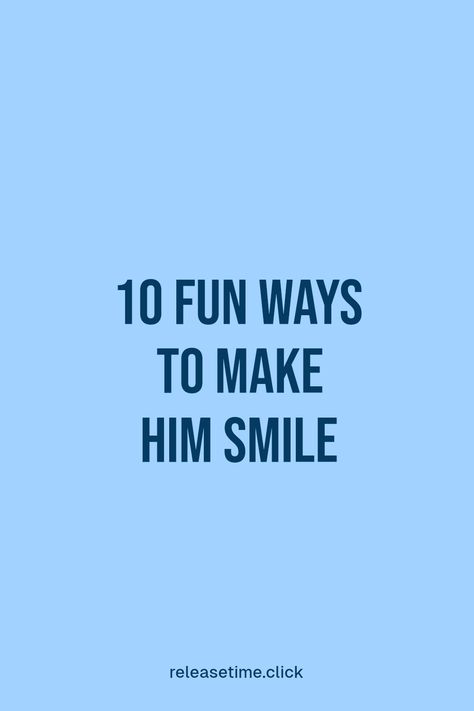 Are you looking for unique ways to make your boyfriend feel special and happy? Check out these 10 fun tips that remind him of your love and appreciation. From small gestures to heartfelt surprises, discover how to brighten his day and strengthen your connection. Whether it's a sweet note, a surprise date, or just making time for those little moments together, show him he's your favorite person. These simple acts can create happy memories that last a lifetime! Simple Surprises For Boyfriend, Ways To Cheer Up Your Boyfriend, How To Make Him Happy, Small Gestures For Boyfriend, How To Show Someone You Love Them, Small Surprises For Boyfriend, Surprise Date, Small Gestures, Good Morning Love Messages