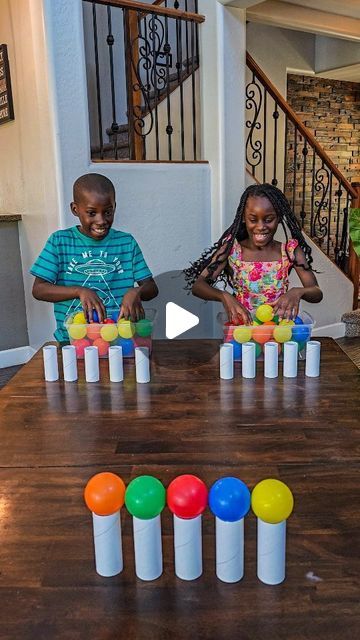 40K likes, 316 comments - thecheathamfamily le September 3, 2023: "Real family, real fun... but with paper and plastic 🤔". Family Games With Toddlers, Fun Things To Do With Kindergarteners, Games For 6 Year Kid, Family Activity Ideas, Children Activity Ideas, Games With Balls, Family Olympic Games, Children Party Games, Family Games Ideas