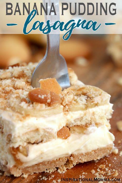 Ice Box Cake, Banana Pudding Desserts, Banana Dessert Recipes, Banana Pudding Cheesecake, Dessert Bar Recipe, Banana Dessert, Pudding Desserts, Ice Box, Banana Recipes