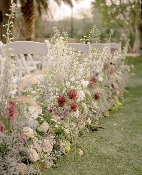 Summer Wedding Trends and Tones We're Loving Summer Wedding Trends, Aisle Florals, Wedding Ideas 2024, Aisle Flowers, 2023 Design, Ceremony Design, Design Boards, Creative Wedding Ideas, Wedding Ceremony Flowers