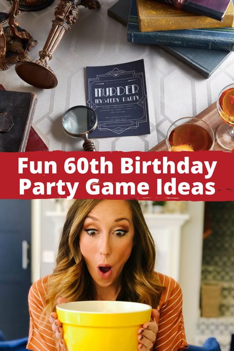 60th Birthday Games Activities, Adult 60th Birthday Party Games, 60 Th Birthday Games, 50th Party Games Ideas, 60th Birthday Activities, 60th Birthday Game Ideas, 60th Birthday Party Activities, Games To Play At A 60th Birthday Party, 60 Birthday Party Games