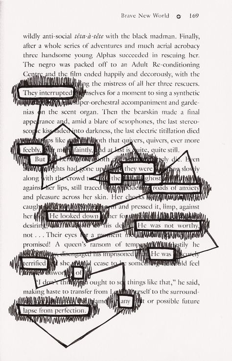 "Perfection" Another page poetry! Erasure Poetry, Blackout Poetry Art, Found Poem, Blackout Poems, Found Poetry, Poetry Journal, Poetry Ideas, Blackout Poetry, Poetry Art