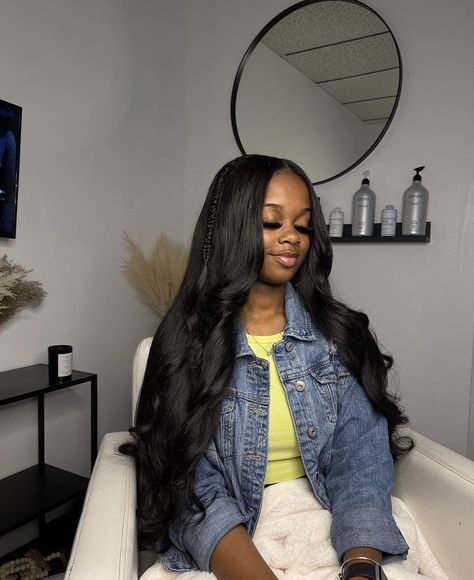 Natural Quick Weave, Quickweave Hairstyles, Goddess Braids Hairstyles, Quick Weave Hairstyles, Cute Box Braids Hairstyles, Fishtail Braid, Slick Hairstyles, Quick Weave, Hairstyle Gallery