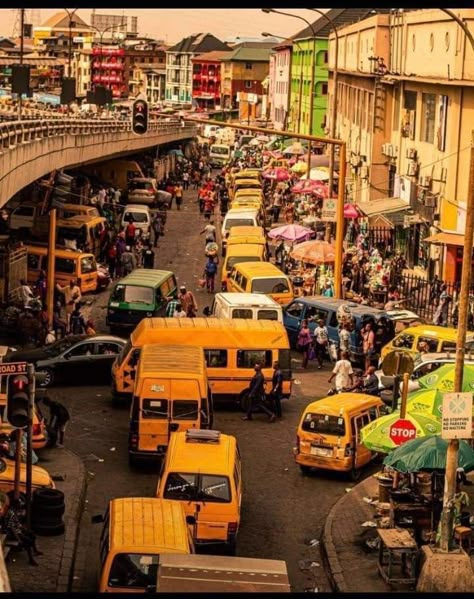 Nigeria Travel, City Life Aesthetic, Nigerian Culture, Town Planning, Nigeria Africa, Urban Fabric, Lagos Nigeria, The Chaos, West Africa