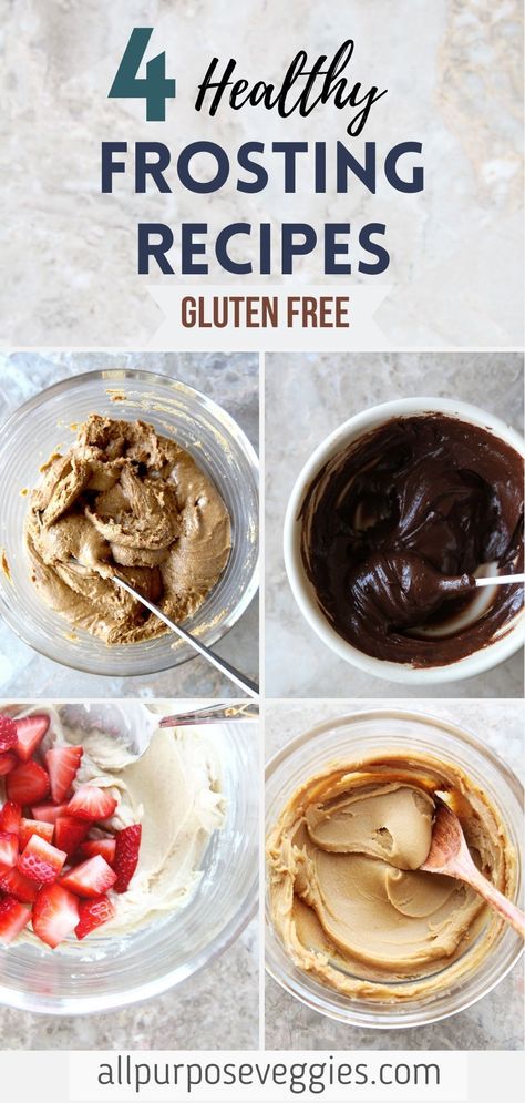 healthy low fat low calorie low carb frosting and glaze recipes #healthyfrosting #healthydessert Low Calorie Chocolate Frosting, Healthy Cookie Frosting, Low Calorie Icing, Low Calorie Frosting, Healthy Cake Frosting, Low Calorie Frosting Recipe, Healthy Icing Recipe, Healthy Frosting Recipe, Low Calorie Cake Recipes