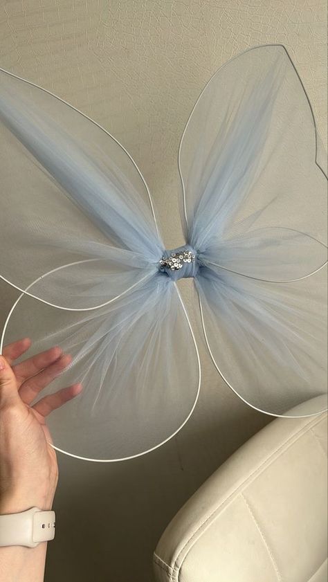 Cloth Butterfly Diy, Sew Fairy Wings, Fairy Wing Diy, How To Make Butterfly Wings, Diy Fairy Wings Easy, How To Make Fairy Wings, Make Butterfly Wings, Diy Butterfly Wings, Butterfly Wings Diy