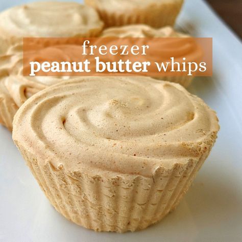 Tastes like ice cream, but lower in sugar and fat, this healthy 3 ingredient, light, frozen peanut butter pudding is a summer favorite! Cool Whip And Pb2, Zero Sugar Cool Whip Recipes, Phyllo Cigars, Low Calorie Peanut Butter, Healthy Peanut Butter Recipes, Ww Deserts, Peanut Butter Powder Recipes, Sugar Free Chocolate Syrup, Whipped Peanut Butter