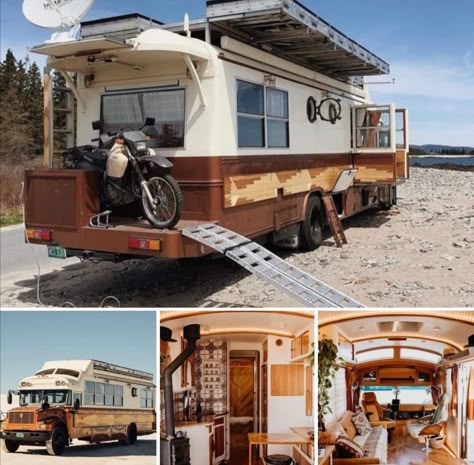 Check Out These Amazing Camper Van Life Interiors, If You’re Looking For Some Inspiration👇🏼👇🏼👇🏼 Rv Tiny House Conversion, Bus House Interior, Van Decoration Ideas, Bus Life Interior, Campers Living, Van Life Interior, Rv House, Live In A Van, Van Builds