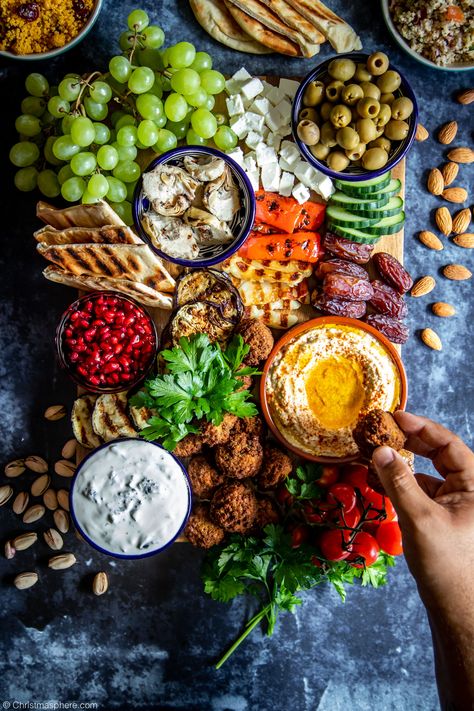 Vegetarian Mezze, Mezze Board, Meze Platter, Vegetarian Platter, Food Platter, Fall Appetizers, Antipasto Platter, Charcuterie Platter, Party Food Platters