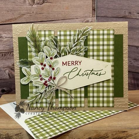 Create A Holiday Card - Create with Nancy Nancy Thompson, Georgia Atlanta, Holiday 2024, Xmas 2024, Mini Cat, Homemade Christmas Cards, Stampin Up Christmas Cards, Fall Mini, Card Making Supplies