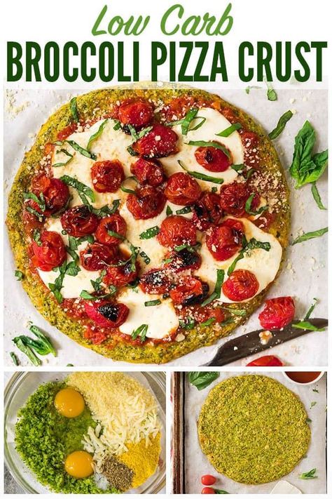 Broccoli Pizza Crust, Broccoli Crust Pizza, Low Carb Broccoli, Broccoli Pizza, Low Sugar Diet Recipes, Healthy Low Fat Recipes, Keto Gluten Free, Low Carb Low Fat Recipes, Boiled Egg Diet Plan