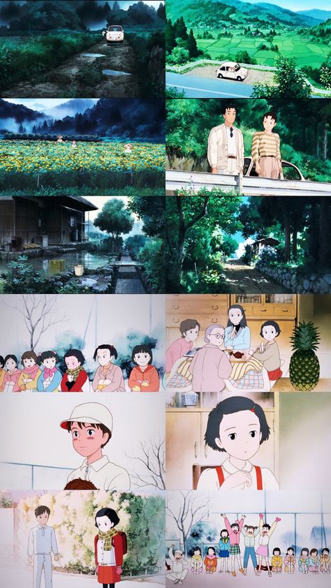 Only Yesterday Ghibli Quotes, Ghibli Only Yesterday, Only Yesterday Ghibli, Ghibli Studios, Studio Ghilbi, Princess Kaguya, When Marnie Was There, Wind Rises, The Cat Returns