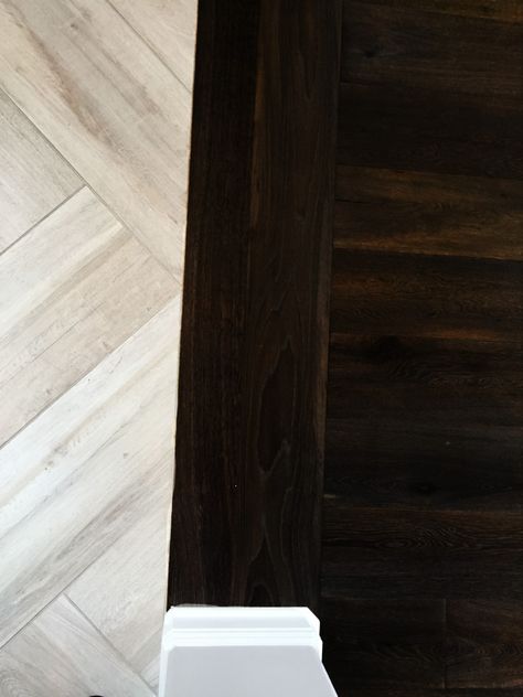 Mixing Wood Floors In Different Rooms, Mixed Hardwood Floors, Moving Into A New House, Wood Floor Colors, Plank Tiles, Real Wood Floors, Floor Kitchen, Interior Design Software, Floor Colors