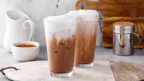 Coffee Milkshake, Classic Caesar Salad, Caesar Salad Recipe, Dairy Free Alternatives, Cold Foam, Dairy Alternatives, Vanilla Syrup, Flavored Syrup, Dairy Free Options