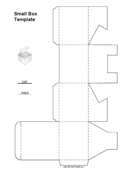 Free Printable Small Box Template. Free Printable Small Box Template that can be great for unique gift box project. Great for party favors, gifts for birthdays, Holidays, Weddings, Special Occasions, Christmas, Easter, Valentines Day. Print this Small Box Template free using your laser or inkjet printer. To make the small box craft you only need a printer, paper, scissors and Small Box Template, Gift Box Template Printable, Gift Box Template Free, Matchbox Template, Box Templates Printable Free, Cajas Silhouette Cameo, Free Printable Envelopes, Diy Gift Box Template, Box Template Printable