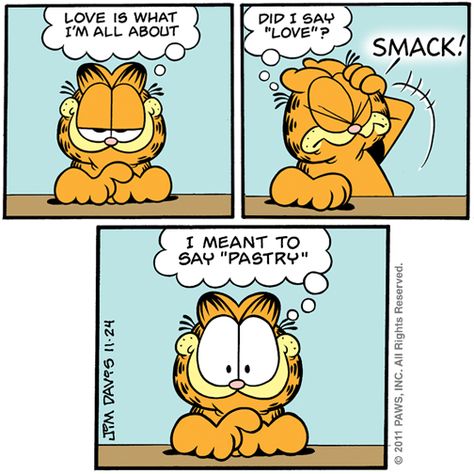 Search for your sweetie's fave Garfield comic strip...then save 50% on a comic strip giclee  with code LOVE50 at checkout. Ends Feb. 14th, 2015. Ya gotta love that!  http://garfieldcollectibles.com/collections/garfield-comic-strips Garfield Strip, Garfield Comic Strips, Comic Quotes, Garfield Quotes, Garfield Comic, Strip Art, Feb 14th, Garfield Pictures, Sunday Comics