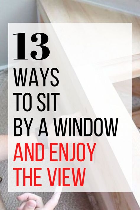 Sitting Place Near Window, Sitting Near Window Bedroom, Bay Window Seats Ideas, Window Seat Ideas Bedroom Small Spaces, Bench Window Seat Living Room, Living Room Window Seat Ideas, Sitting Nook In Living Room, Modern Window Seat Living Room, Bench Under Window Living Room