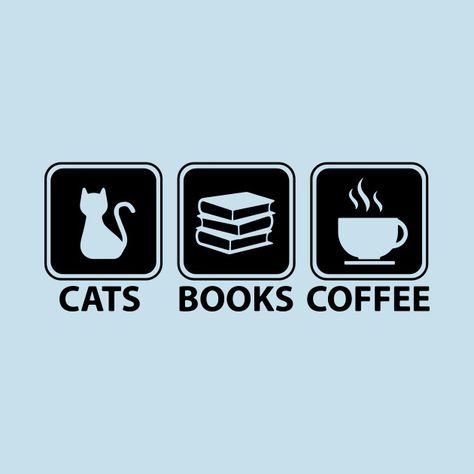 Cat And Books Wallpaper, Dream Bookstore, Cats Books And Coffee, Rain And Coffee, Pet Brand, Cats Books, Cats Art Drawing, Coffee Cat, Cat Lounge