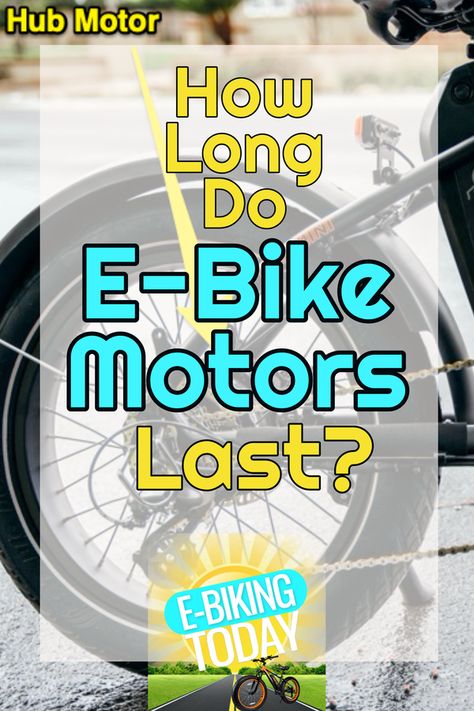 How Long Do E-Bike Motors Last? Find out what you need to know about motor maintenance and how to take care of the battery. Ebikes Electric Bicycle Bikes, Bike Hacks Diy, Bike Accessories Diy, Bike Diy, Electric Bike Motor, Electric Bike Diy, Bicycle Mechanics, Bike Hacks, Ebike Electric Bicycle