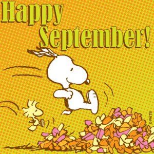 peanuts1 Gifs Snoopy, September Pictures, Charlie Brown Y Snoopy, September Images, September Quotes, September Fall, Welcome September, Woodstock Snoopy, Happy September