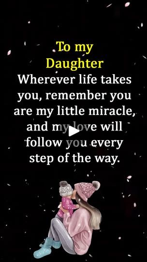 108K views · 3.5K reactions | To my Daughter | Happy Life Pray To God, Praying To God, Happy Life, My Daughter, To My Daughter, Gratitude