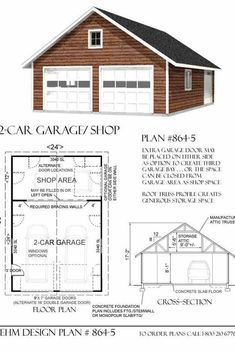 Garage Decor. Wish t Garage With Loft Plans, Car Garage With Loft, Garage Building Plans, Garage With Loft, Loft Plans, Garage Shop Plans, Casas Country, Display Visual Merchandising, Garage Plans With Loft