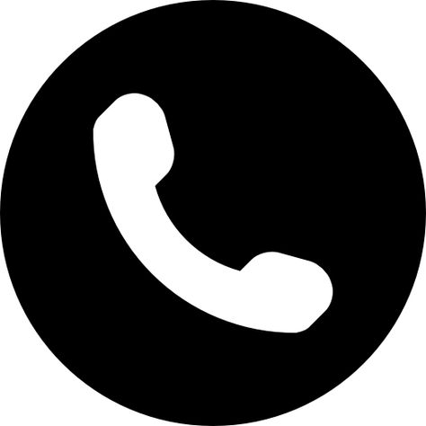 Phone symbol of an auricular inside a circle Free Icon Whatsapp Logo, Find My Phone, Minimalist Phone, Application Iphone, Logo Application, Phone Logo, Location Icon, Cool Tech Gadgets Electronics, Simple Designs To Draw