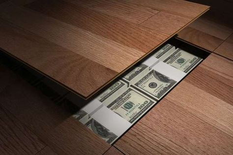 Hidden Safe, Hide Money, Money Safe, Bob Vila, Mattress Storage, Hidden Compartments, Cheap Carpet, Secret Storage, Secret Compartment