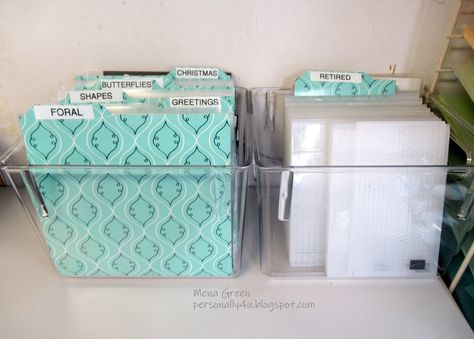 Today I am sharing how I store and keep my Framelits Dies and Embossing Folders organized. Stamp Organization, Embossing Folder Storage, Tab Dividers, Acrylic Containers, Divider Tabs, Stampin Up Card, It Friday, Folder Organization, Magnetic Card