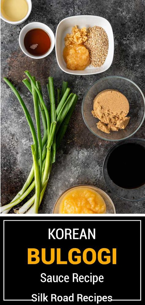 Korean Bulgogi Marinade, Bugolgi Sauce Recipe, Homemade Bulgogi Sauce, Bulgogi Recipe Marinade, Korean Sauce For Beef, Bulgogi Sauce Recipe Easy, Bulgogi Recipe Sauce, Korean Bulgogi Sauce Recipe, Bulgogi Sauce Recipe