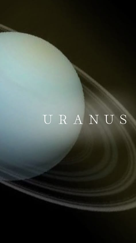 planet | uranus | outer space | out of this world | wallpaper Astro Houses, Uranus Planet, Space Phone Wallpaper, Space Wallpaper, Planets Wallpaper, World Wallpaper, Space Telescope, Our Solar System, Space And Astronomy