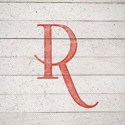 I like this letter/stamp texture and wonder if "TEXAS" would look good in this Serif, Red Color with unique stems :) R Design Letter, Stamp Texture, Gill Sans, Letter Stamp, Logo Design Love, Trying New Things, Type Inspiration, Drop Cap, Typography Love