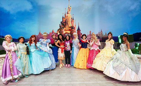 Meeting Cinderella, Rapunzel, Jasmine, Ariel, Anna, Moana, Elsa, Snow White, Aurora, Belle and Tiana at Disneyland Paris Childhood Memories 2000, Disney Face Characters, Face Characters, Disneyland Paris, Moana, Rapunzel, Ariel, Childhood Memories, Disneyland