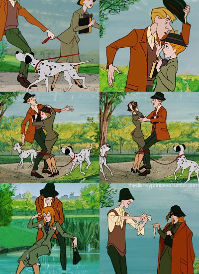 Sur Reddit, l’internaute imustbreakyou13 a posté des photos de ses fiançailles qui recréent une scène du dessin-animé, les 101 Dalmatiens. | Ce couple a rejoué une scène culte des 101 Dalmatiens pour ses fiancailles The 101 Dalmatians, Disney Amor, Dalmatian Puppies, Animation Disney, 101 Dalmations, Cute Engagement Photos, Disney 101 Dalmatians, Film Disney, Art Disney