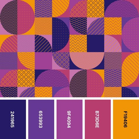 31 Retro Color Palettes for Throwback Designs - Color Meanings 60s Color Palette, Monochrome Color Palette, Mod Design, Retro Color Palette, Color Meanings, 60s Mod, Color Palette Design, Digital World, Retro Color