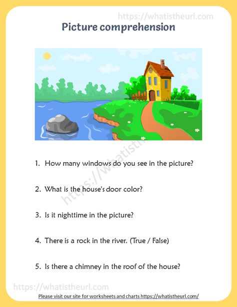 Picture Comprehension for 5th Grade - Your Home Teacher Small Comprehension For Class 1, Picture Composition Worksheet Grade 1, Picture Comprehension For Class 1, Picture Composition For Kids, Picture Reading Worksheets, Picture Description Worksheets Grade 1, Picture Description For Kids, Comprehension For Grade 3, Picture Story Writing