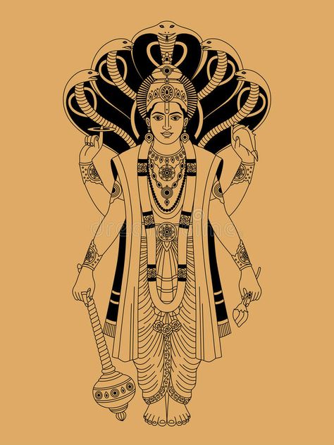 Lord Vishnu Mandala Art, Vishnu Mandala Art, Vishnu Bhagwan Tattoo, Vishnu Bhagwan Sketch, Vishnu Bhagwan Painting, Lord Vishnu Art Painting, Vishnu Bhagwan Drawing, Vishnu Ji Drawing, Vishnu Illustration