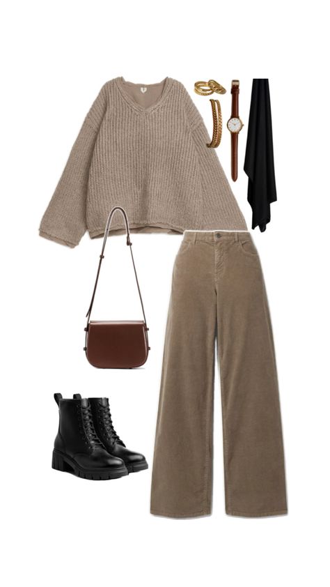 fall #autumn #outfit #falloutfit #outfitinspo #wardrobe #hijabi #inspiration #colorcombinations #modest #modestfit #modestoutfits #fallmodest Brown Outfit Hijab, Outfit Inspo Hijabi, Autumn Outfit Inspo, Muslim Outfits Casual, Hijab Style Casual, Beige Outfit, Everyday Fashion Outfits, Brown Outfit, Fashionista Clothes