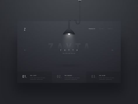 The Little Light designed by Cal Notman. Connect with them on Dribbble; the global community for designers and creative professionals. Black Portfolio Design, Lighting Website Design, Futuristic Web Design, 3d Website Design, Dark Website, 3d Website, Web Design Black, Product Website, Cv Design