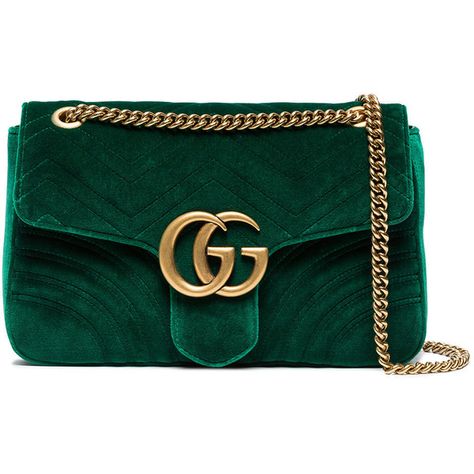 Gucci green Marmont velvet shoulder bag (£1,410) ❤ liked on Polyvore featuring bags, handbags, shoulder bags, green, velvet shoulder bag, gucci purse, gucci, green shoulder bag and gucci handbags Gucci Super Mini Bag, Gucci Super Mini, Green Gucci, Velvet Handbag, Green Shoulder Bag, Gucci Men Shoes, Gucci Purse, Gucci Brand, Green Handbag