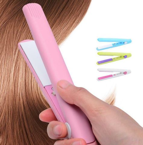 2-in-1 Ceramic Mini Hair Curler Hair Straightener Quick Curly Hair Straight Hair Specification: Materials: Tourmaline Ceramic + Plastic Product Size: 16.5CM x 8.5CM x 4.5CM Package including： 1 x Ceramic Mini Hair Curler Hair Straightener PaymentDelivery detailsTerms of sales Payment We aim to offer an outstanding service to all our customers to ensure customer satisfaction. Please message us if you have any concerns or problems before any feedback is left. We will do everything we can to resolv Mini Hair Curler, Hair Irons, Hair Straightener And Curler, Hair Straightening Iron, Straighten Iron, Hair Iron, Hair Straighteners, Flat Iron Hair Styles, Hair Curler