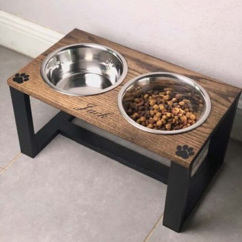 Dog bowl holder