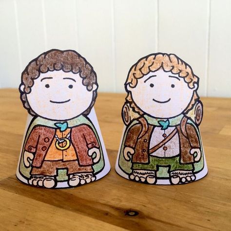 Frodo And Sam, Lotr Party, Character Activities, Hobbit Party, Lego Coloring Pages, Bee Activities, Hobbit Art, Kids Book Club, Catholic Kids