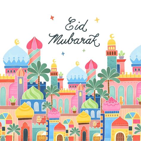 Eid mubarak greeting card with islamic m... | Premium Vector #Freepik #vector #islamic-greeting #mosque-background #ramadan-mosque #islamic-mosque Eid Envelopes, Islamic Mosque, Eid Mubarak Greeting, Eid Mubarak Vector, Selamat Hari Raya Idul Fitri, Eid Greeting Cards, Eid Mubarak Images, Hari Raya Idul Fitri, Ramadan Poster